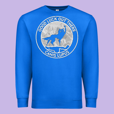 Fantastic Mr Fox Wolf Canis Mountain Premium Sweatshirt Designed By Artisfamous