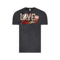 Vintage Black love baseball Vintage Tee - FaDigitalArtStudio