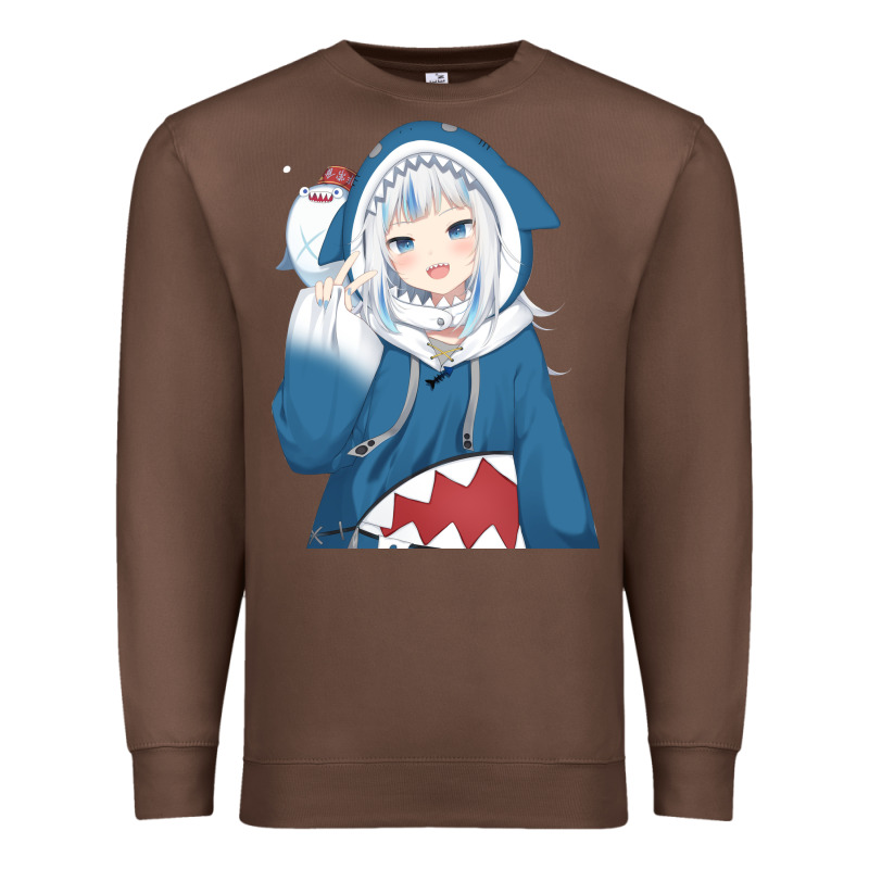 Smile Beautiful Gawr Gura Premium Sweatshirt by artisFamous | Teevron