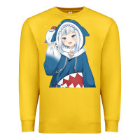 Lemon Smile Beautiful Gawr Gura Premium Sweatshirt - artisFamous