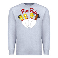 Heather Grey pin pals The Simpsons Premium Sweatshirt - artisFamous