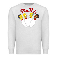 Oatmeal Heather pin pals The Simpsons Premium Sweatshirt - artisFamous