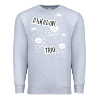 Heather Grey alkaline trio Premium Sweatshirt - artisFamous