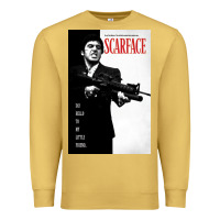 Antique Gold scarfaces Premium Sweatshirt - artisFamous