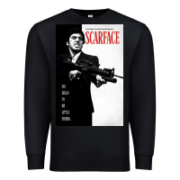 Black scarfaces Premium Sweatshirt - artisFamous