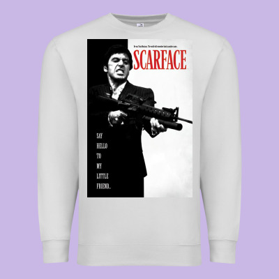 Scarfaces Premium Sweatshirt Designed By Artisfamous
