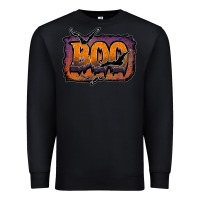 Black boo Premium Sweatshirt - JahusDesignShop