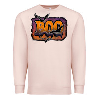 Pale Pink boo Premium Sweatshirt - JahusDesignShop