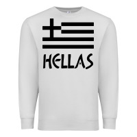 Dove Grey greece hellas Premium Sweatshirt - artisFamous