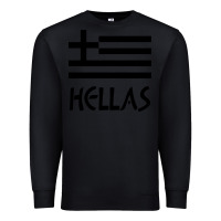 Black greece hellas Premium Sweatshirt - artisFamous