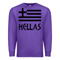 Purple greece hellas Premium Sweatshirt - artisFamous