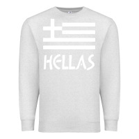 Oatmeal Heather greece hellas Premium Sweatshirt - artisFamous