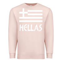 Pale Pink greece hellas Premium Sweatshirt - artisFamous