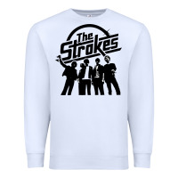 White Black Man Premium Sweatshirt - artisFamous