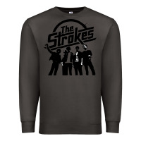 Smoke Black Man Premium Sweatshirt - artisFamous