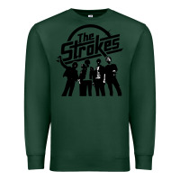 Sports Green Black Man Premium Sweatshirt - artisFamous