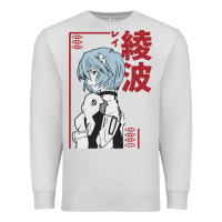 Dove Grey aesthetic evangelion Premium Sweatshirt - artisFamous
