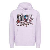 Lilac nice nurse Premium Hoodie - SublimationCraftShop