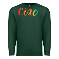 Sports Green ciao italian saying Premium Sweatshirt - artisFamous