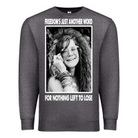 Charcoal Heather vintage janis arts joplin Premium Sweatshirt - artisFamous