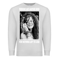 Dove Grey vintage janis arts joplin Premium Sweatshirt - artisFamous