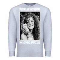 Heather Grey vintage janis arts joplin Premium Sweatshirt - artisFamous