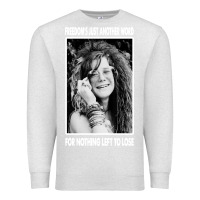 Oatmeal Heather vintage janis arts joplin Premium Sweatshirt - artisFamous