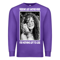 Purple vintage janis arts joplin Premium Sweatshirt - artisFamous