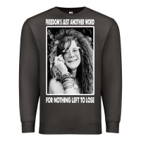Smoke vintage janis arts joplin Premium Sweatshirt - artisFamous