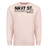 Pale Pink navy street kingdom mma mixed martial arts Premium Sweatshirt - artisFamous