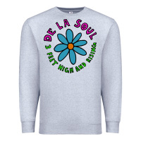 Heather Grey de la soul Premium Sweatshirt - artisFamous