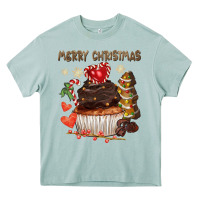 Arona merry christmas cupcake chocolate Heavy Core Tee - CowGirlArtShop