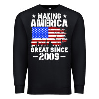 Vintage Making America Great Since 2009 Premium Sweatshirt | Teevron