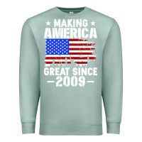Seafoam vintage making america great since 2009 Premium Sweatshirt - artisFamous