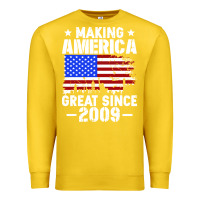 Lemon vintage making america great since 2009 Premium Sweatshirt - artisFamous