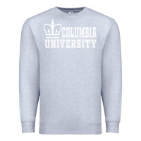 Heather Grey columbia university Premium Sweatshirt - artisFamous