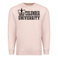 Pale Pink columbia university Premium Sweatshirt - artisFamous