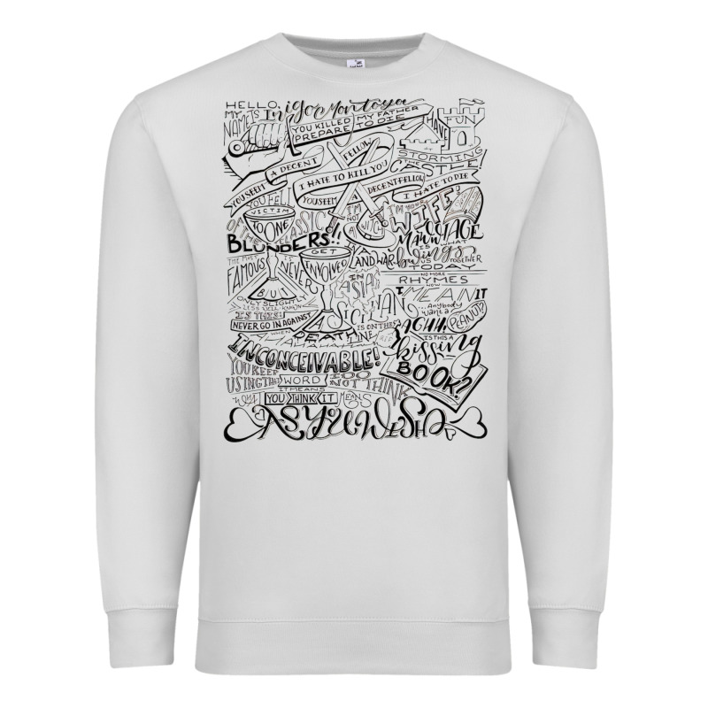 Princess Bride Quotes Premium Sweatshirt by artisFamous | Teevron