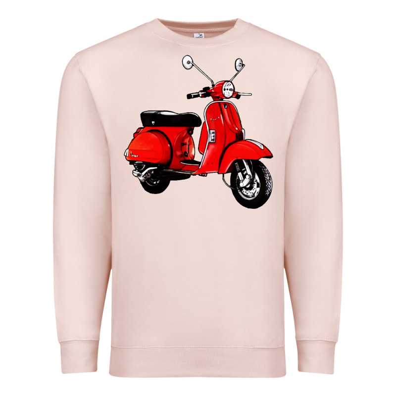 Classic Italian Vespa Scooter Premium Sweatshirt by artisFamous | Teevron