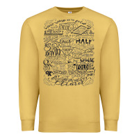 Antique Gold schitt's creek fold in the cheese Premium Sweatshirt - artisFamous