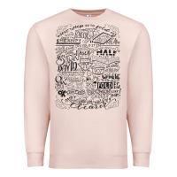 Pale Pink schitt's creek fold in the cheese Premium Sweatshirt - artisFamous