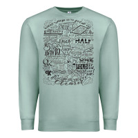 Seafoam schitt's creek fold in the cheese Premium Sweatshirt - artisFamous