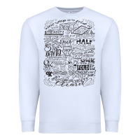 White schitt's creek fold in the cheese Premium Sweatshirt - artisFamous