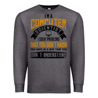 Charcoal Heather computer scientist programmer Premium Sweatshirt - artisFamous