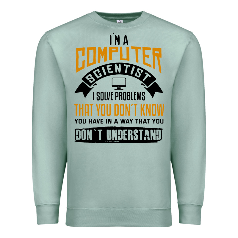 Computer Scientist Programmer Premium Sweatshirt by artisFamous | Teevron
