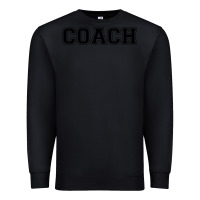 Black coach Premium Sweatshirt - artisFamous