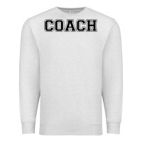 Oatmeal Heather coach Premium Sweatshirt - artisFamous