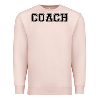 Pale Pink coach Premium Sweatshirt - artisFamous