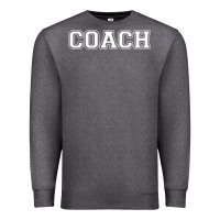 Charcoal Heather coach Premium Sweatshirt - artisFamous