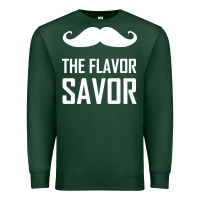 Sports Green mustache the flavor savor Premium Sweatshirt - artisFamous